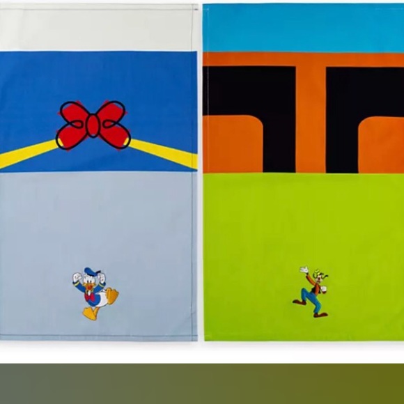 Disney Donald and Goofy Mousegears Dish Towel Set - Picture 4 of 7